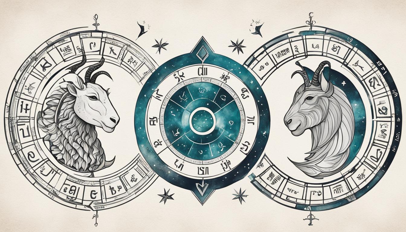 Krebs und Steinbock